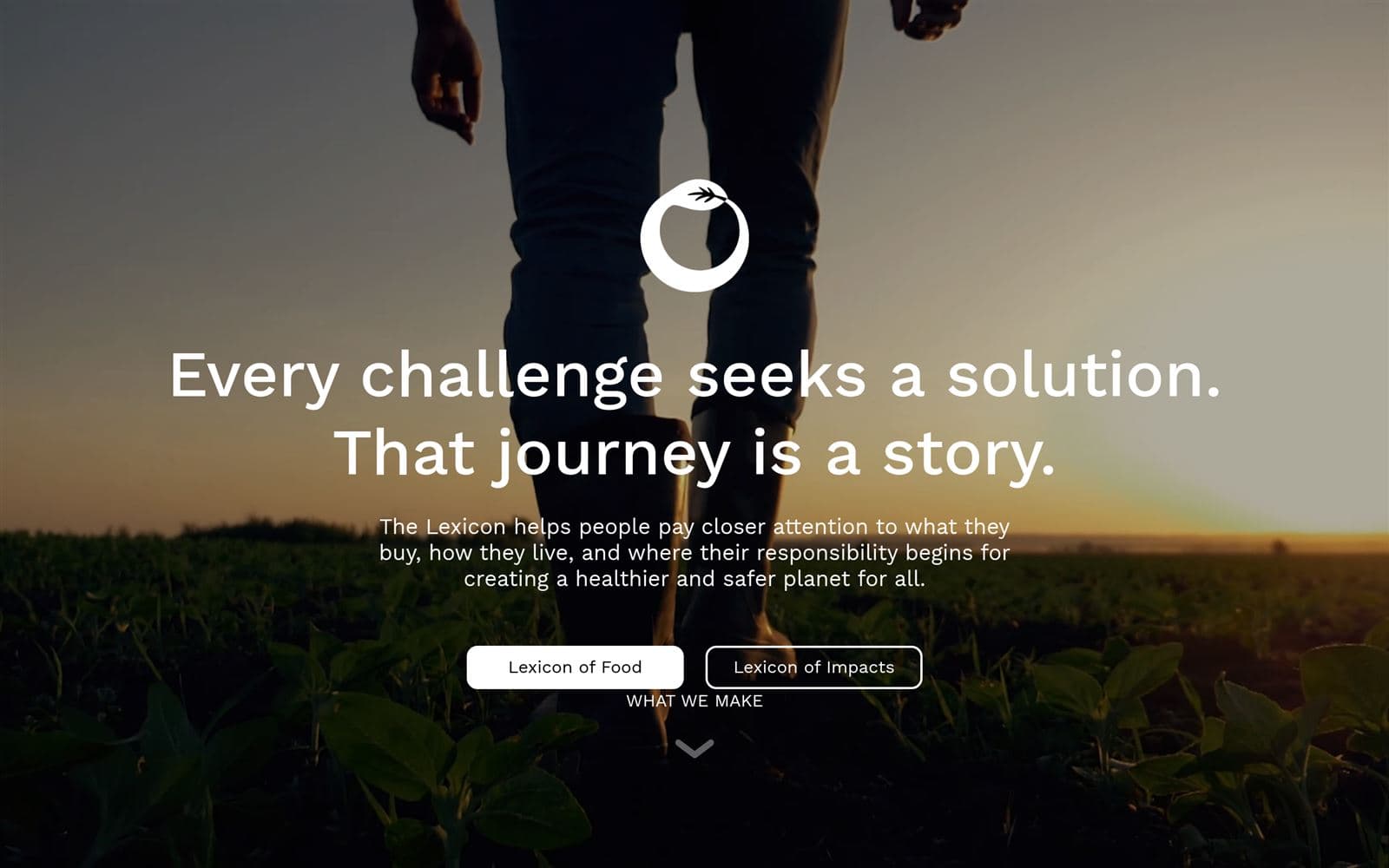 The Lexicon agriculture organization website homepage